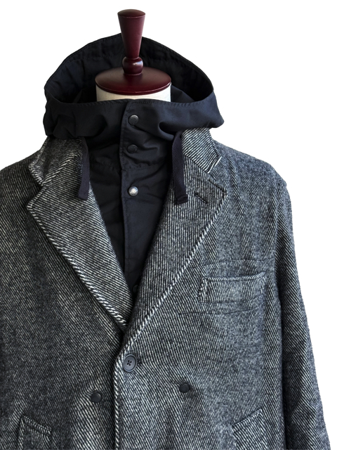 いっしーエンジニアードガーメンツ ショップコート チェスター マルチカラー Engineered Garments【エンジニアードガーメンツ】正規取り扱い店